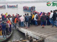 মোরেলগঞ্জে পানগুছি নদীতে সেতুর অভাবে দুর্ভোগ