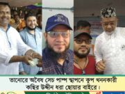 তানোরে ধরা ছোঁয়ার বাইরে অবৈধ সেচ পাম্প স্থাপনের জন্য কূপ খননকারী কছির উদ্দিন