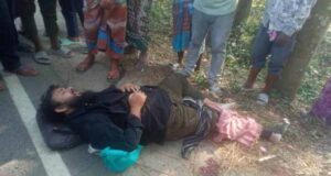 গোদাগাড়ীতে সড়ক দুর্ঘটনায় পা হারালেন উপজেলা প্রশাসনিক কর্মকর্তা আসিফ