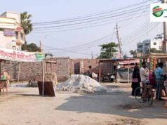 গোদাগাড়ী চত্তরের পাশে সরকারি জায়গা দখলের অভিযোগ