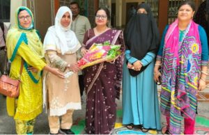 নাচোলে নবাগত উপজেলা নির্বাহী অফিসার প্রিয়াংকা দাসেত যোগদান