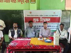 মোরেলগঞ্জে ৮৪ হাজার শিশু-কিশোর পাচ্ছে টাইফয়েড টিকা